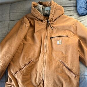 Carhartt Brown Performance Jacket with Hood